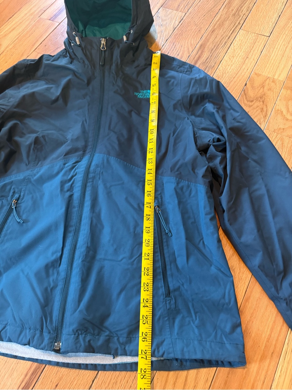The North Face DRYVENT 2-in-1 Coat/Jacket With Liner Blue/Teal Women’s Size XL - Picture 16 of 16